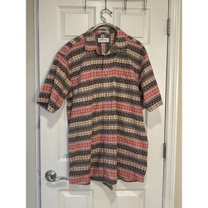 Orvis Southwest Aztec‎ Button Shirt Size XL TL